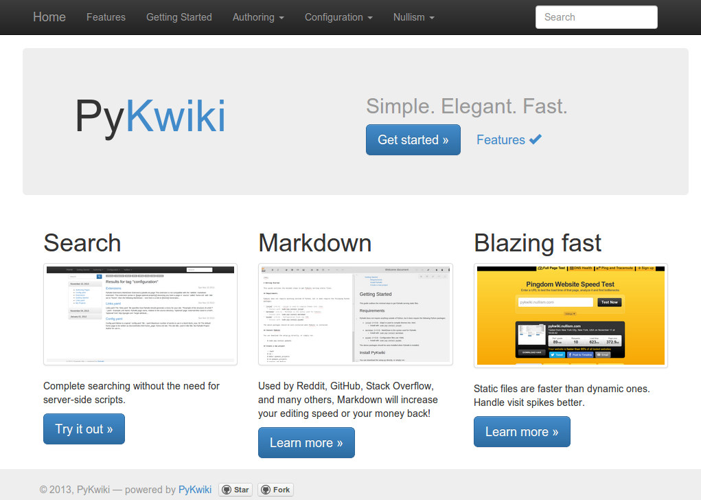 PyKwiki Screenshot