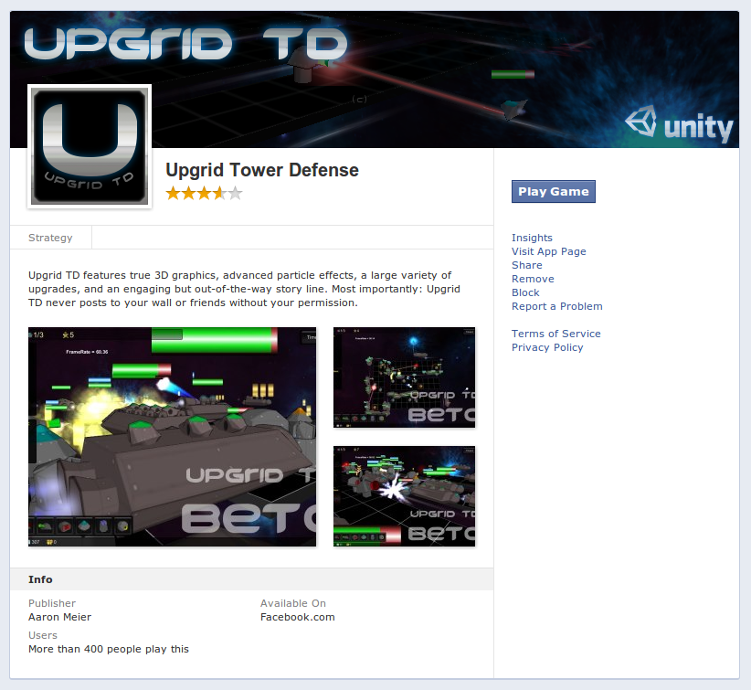 Upgrid TD Screenshot